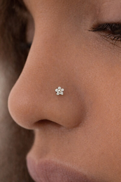 Sacce Scarves&Accessories 925 Ayar Mini Çiçekli Hızma