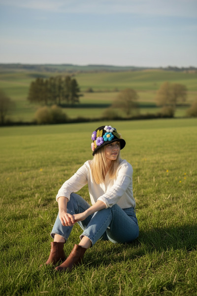 El örgüsü Ydr Tasarım Şapka