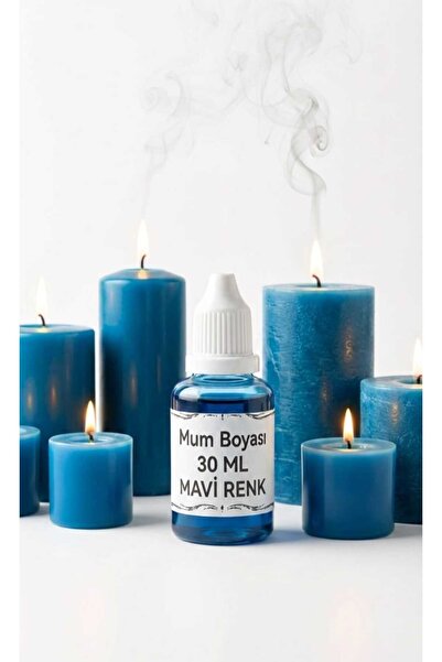 ElHobi Sıvı Mum Boyası - Parlement Mavi - 20 ml