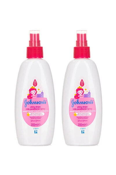 Johnson قطعتان بلسم بخاخ جونسون بيبي شايني دروبس للأطفال 200 مل