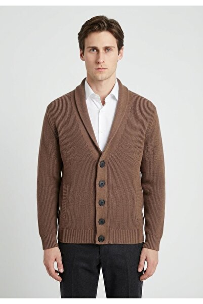 Felix Hardy Button Closure Detailed Knitwear Cardigan - Brown