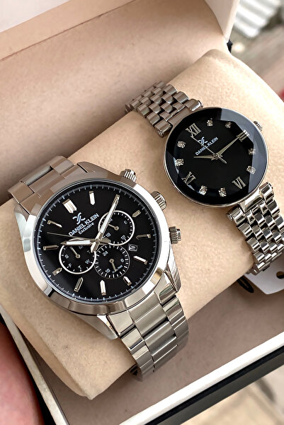 Daniel Klein Sevgili Çift Erkek Kadın Kol Saati 24 Ay Garantili Paslanmaz Çel...