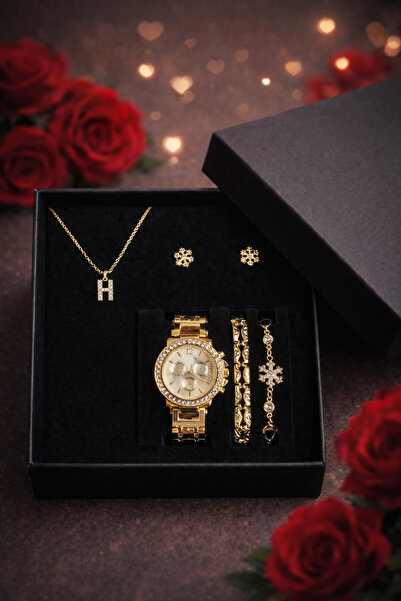 Arzu Butik kişiye özel kadın kol saati, saat bileklik kolye küpe hediye seti ...