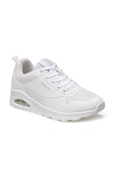 Kinetix Mera Pu W 1Pr Women's White Daily Walking Sports Shoes - White - 38