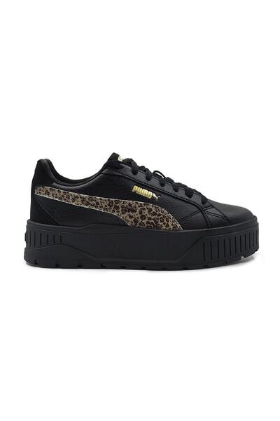 Puma 402645 01 Karmen II Animal Flair Siyah-Leopar Kadın Spor Aya