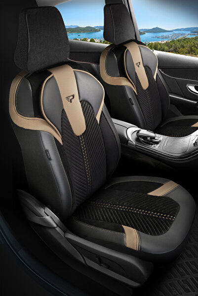 Panda Kılıf Panda Monte Carlo Series Velour Velvet Fabric Car Seat Cover - Fu...