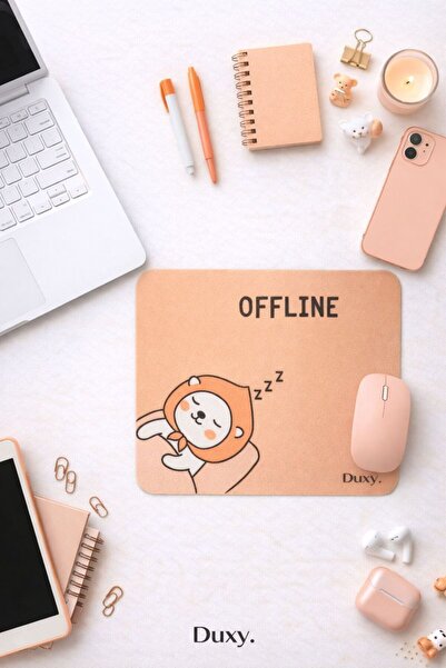 Duxy Χαριτωμένο mouse pad με σχέδια, 23x19 εκ., αντιολισθητική βάση, άνετο κα...