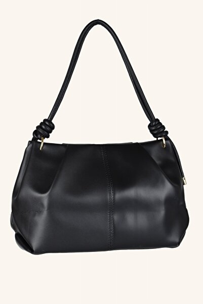 birizmoda Geantă de mână și de umăr Viola Yan material reiat - Negru