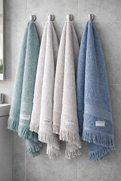 Serafina %100 PAMUK 50X90 EL HAVLUSU 6 LI SET