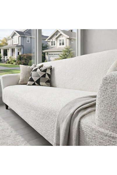 hansaray JAKARLI BOHEM KUMAŞTAN KOLTUK ÖRTÜSÜ ÇEKYAT KOLTUK KILIFI KANEPE ÖRT...