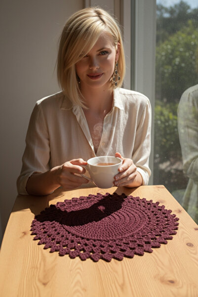 Örgü Sanatı DilekÇak El Örgüsü Polyester Soft Makrome Çıtı Pıtı Supla, Dekora...