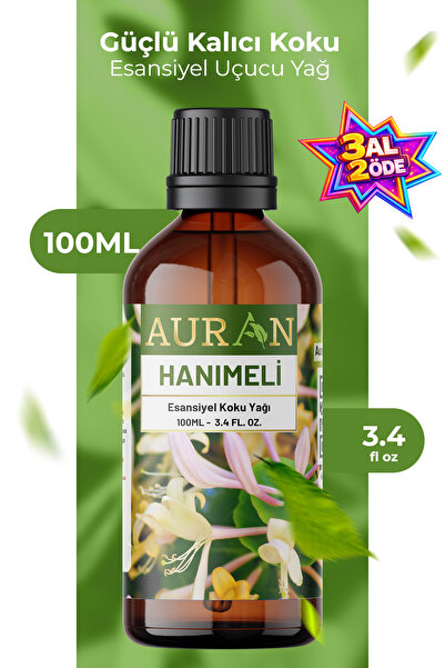 AURAN Hanımeli Esansiyel Uçucu Koku Yağı Buhurdanlık Yağı Difüzör Esansı Hobi...