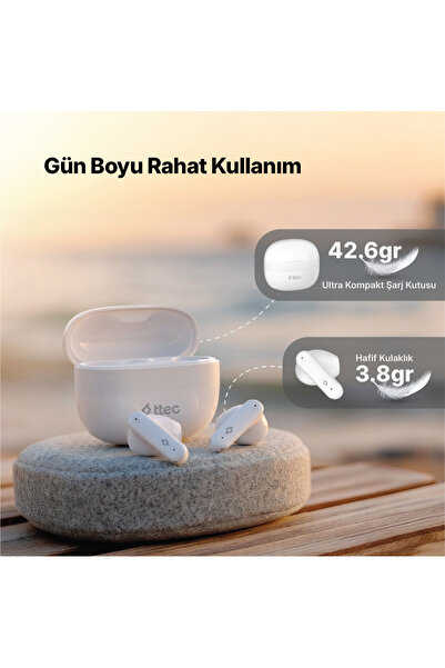 Ttec AirBeat Crisp Gerçek Kablosuz TWS Bluetooth Kulaklık - 2KM175
