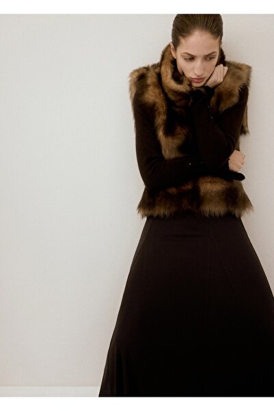 MANGO Woman Godeli midi etek