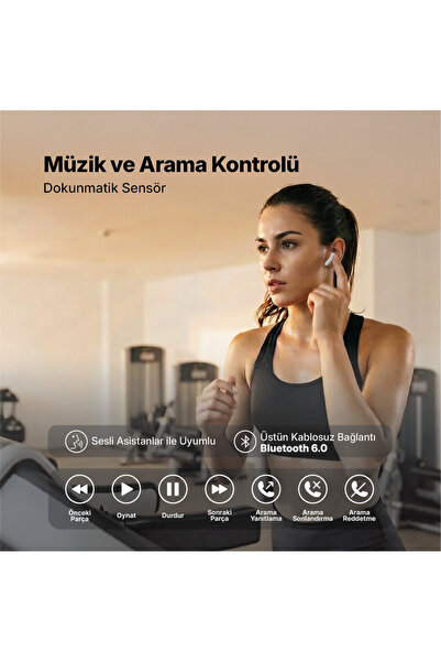 Ttec AirBeat Crisp Gerçek Kablosuz TWS Bluetooth Kulaklık - 2KM175