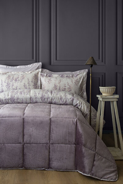 BED LİNE Softly Uyku seti Çift Kişilik Verona Lila