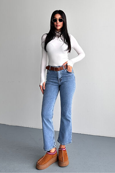 macharel jeans Джинси Mom Slim Fit з вузькими штанинами