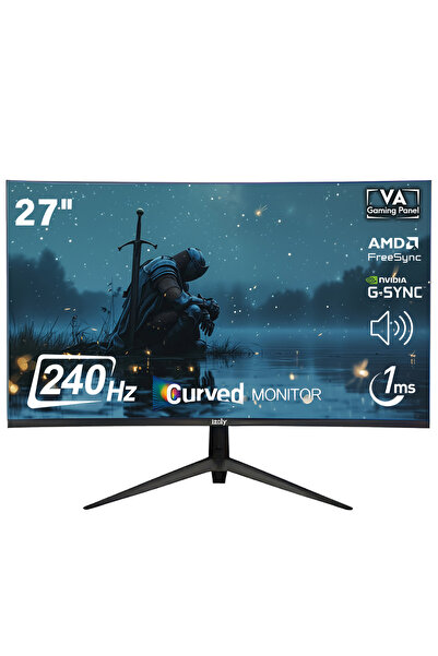 IZOLY 2756C200 27"1ms 200Hz Freesync/G-Sync FHD LED 2X HDMI 1X DP VA Curved G...