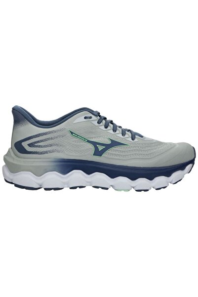 MIZUNO Men's running shoes Wave Horizon SS 2025-Grey/Blue-46 1/2