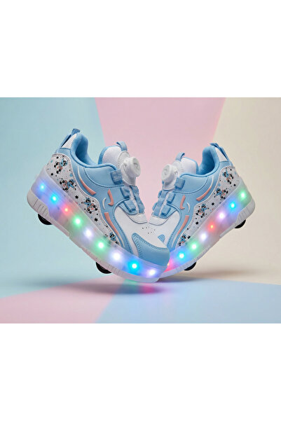 ROCKY PATENLİ IŞIKLI SPOR AYAKKABISI & TEKERLEKLİ SNEAKERS