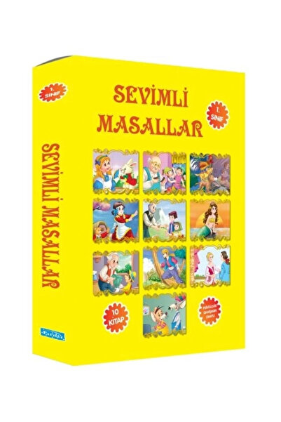 Parıltı Yayınları Sevimli Masallar 1.sınıf 10 Kitap Set