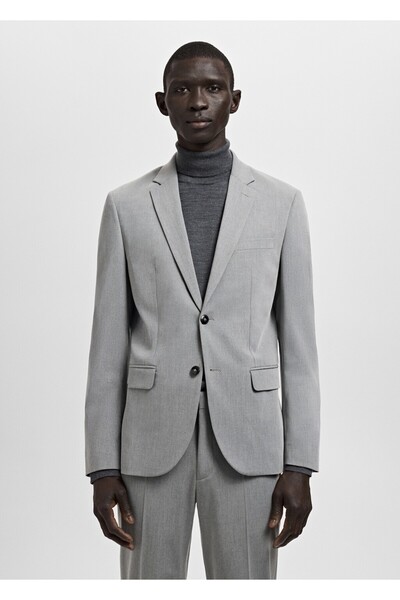 MANGO Man Streç kumaştan süper dar kesim blazer ceket
