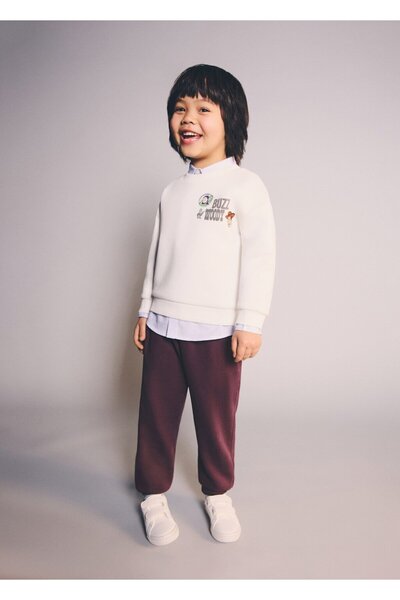 MANGO Baby Pamuklu jogger pantolon