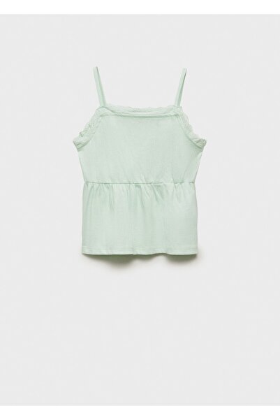 MANGO Kids Bluse mit Stickerei-Details