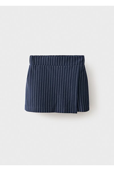 MANGO Kids Çizgili şort etek