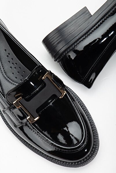 ElloLita Mocasini din piele Anna cu talpa ortopedica