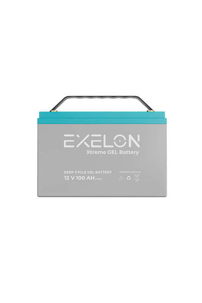 Exelon Solar Jel Akü 100 Ah 12V Deep Cycle Uzun Ömürlü