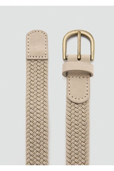 MANGO Kids Örgü desenli kemer