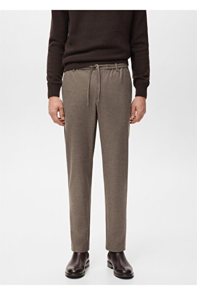 MANGO Man Slim fit flanel pantolon