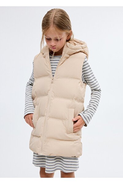 MANGO Kids Lureks cut out detaylı elbise