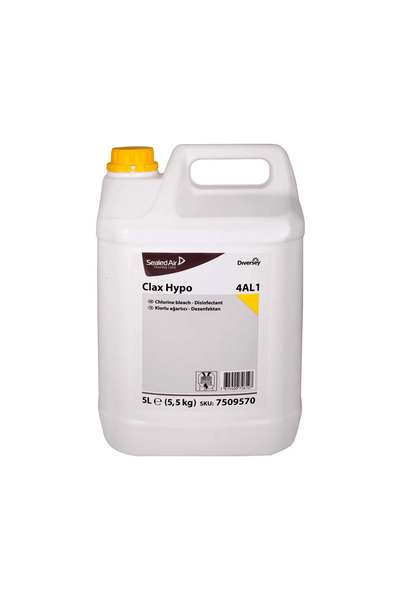 Diversey Clax Hypo 4AL1 Klorlu Sıvı Ağartıcı Dezenfektan 5 Kg