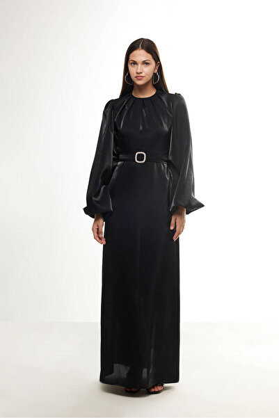 BE BLUE ROCHIE DE NOAPTE NEGRA CU MANECE BALON