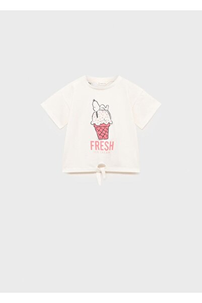 MANGO Baby T-Shirt mit Snoopy-Print