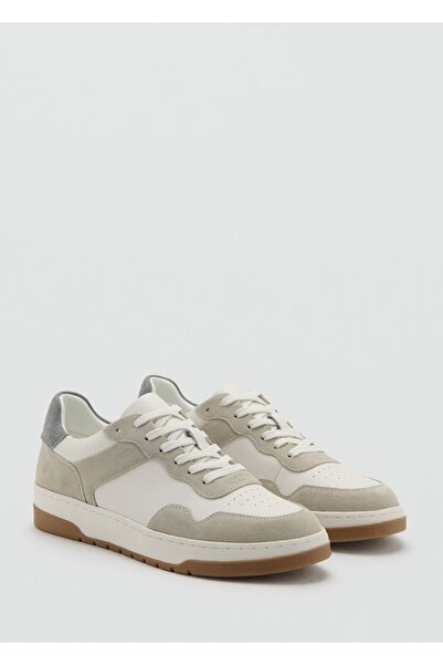 MANGO Man Deri spor ayakkabı
