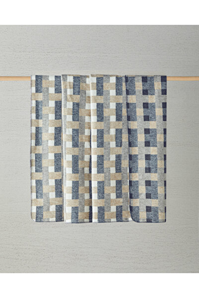 English Home Двойно одеяло Magnet Cotton 200x220 см, кремаво-сиво