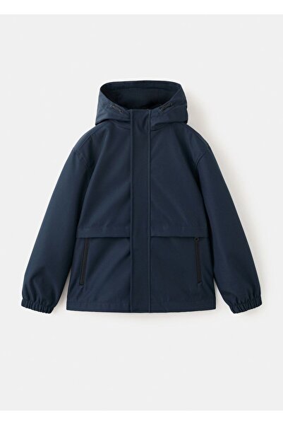 MANGO Kids Kapüşonlu su geçirmez parka