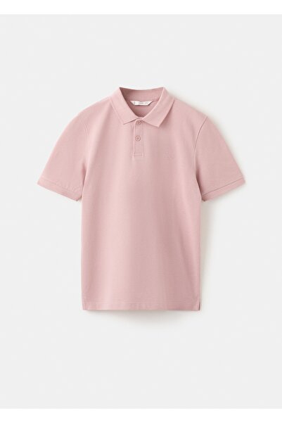 MANGO Kids Pamuklu polo gömlek