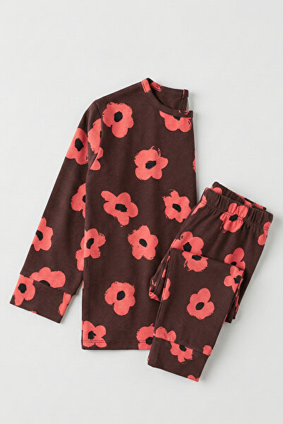 Cigit Σετ πιτζάμες 2-9 ετών Καφέ