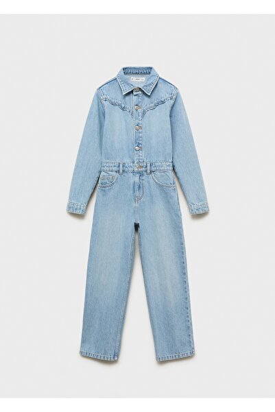 MANGO Kids Salopetă lungă din denim