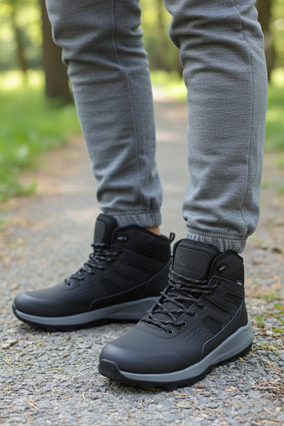 Hammer Jack 24694 Rahat Taban Termo Su Geçirmez Outdoor Erkek Bot Siyah