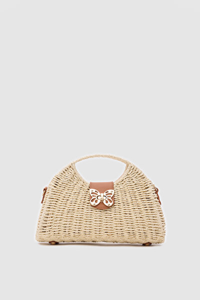 OGGO Hasır Omuz Çantası