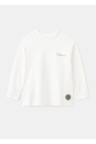 MANGO Kids Desenli pamuklu tişört