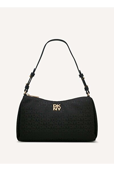 Dkny حقيبة كتف ريمي بسحاب علوي