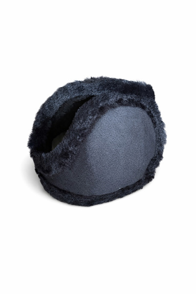 fethi mekik Lüx İçi dışı tüylü büyük boy kulak beresi kulak koruyucu