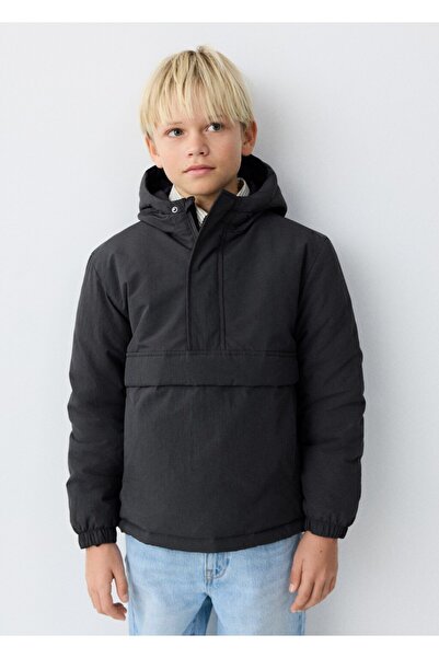 MANGO Kids Kapüşonlu anorak