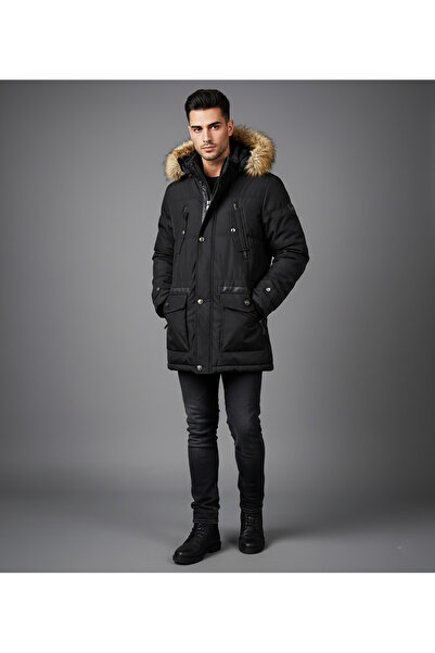 dml giyim Astarlı Termal Özellikli Kaban